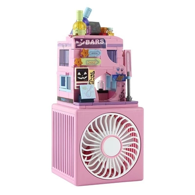 Farbdruck für Grafiken 1 Farbe Männlicher USB Kleiner Ventilator Kreativer Kinderspielzeugventilator