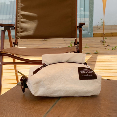 Dankeschönsgeschenk für die Neuheit DuPont Tissue Box Lagertasche zum Campen im Freien