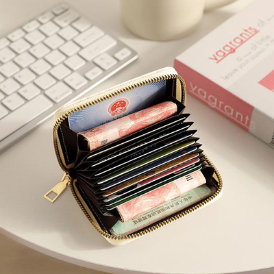 Farbige Grafiken 2 Farbige Zeichentrickfilme Mini Portable Storage Card Bag für Büroprodukte