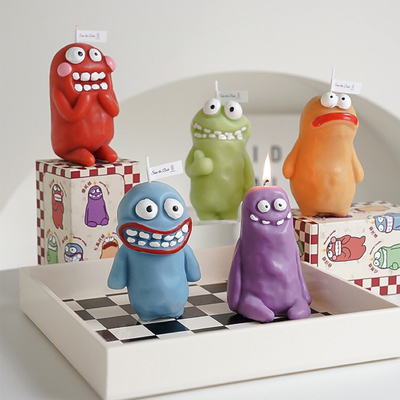 Hotel und Resort Ziel Endbenutzer Clay Man Monster Kerze für Funny Year Duft Geschenk
