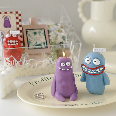 Hotel und Resort Ziel Endbenutzer Clay Man Monster Kerze für Funny Year Duft Geschenk