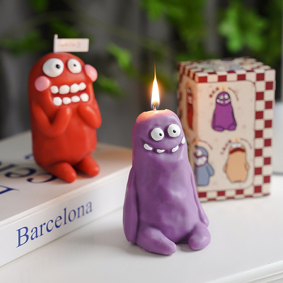 Hotel und Resort Ziel Endbenutzer Clay Man Monster Kerze für Funny Year Duft Geschenk