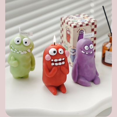Hotel und Resort Ziel Endbenutzer Clay Man Monster Kerze für Funny Year Duft Geschenk