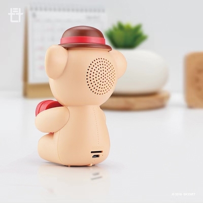 Landwirtschaft Ziel Endbenutzer Teddy Hugging Heart Bluetooth-Lautsprecher mit Farbdruck