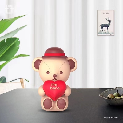 Landwirtschaft Ziel Endbenutzer Teddy Hugging Heart Bluetooth-Lautsprecher mit Farbdruck