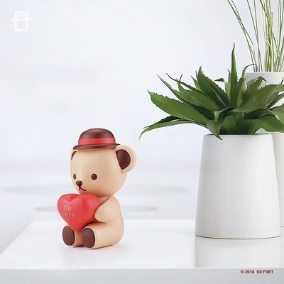 Landwirtschaft Ziel Endbenutzer Teddy Hugging Heart Bluetooth-Lautsprecher mit Farbdruck