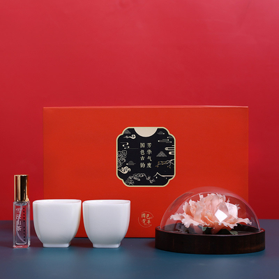 Logo Handgefertigtes Pfingstkeramik Duft Set Das perfekte Geschenk für End-Office-Produkte