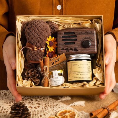 Wald-Stil Hand Geste Geschenk-Box Set Neuheit Geschenke für Brautjungfern und Trauzeugen