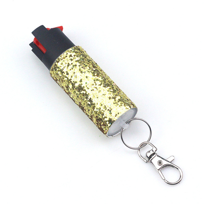 Selbstverteidigungsschlüsselhalter mit modischem Sequin Bag Anhänger und Münzhalter