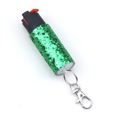 Selbstverteidigungsschlüsselhalter mit modischem Sequin Bag Anhänger und Münzhalter
