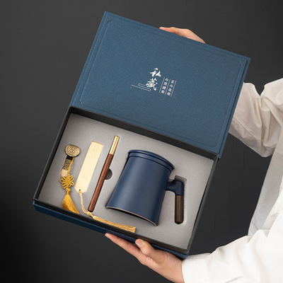 Geschenke für die Jahrestagung des Unternehmens Custom Messing Bookmark Geschenkbox für Endnotebooks