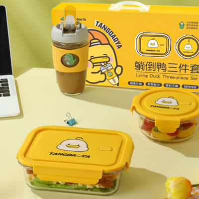 Glasisolierte Bento-Box für Hotel- und Resort-Zielbenutzer