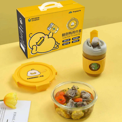 Glasisolierte Bento-Box für Hotel- und Resort-Zielbenutzer