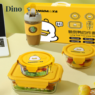 Glasisolierte Bento-Box für Hotel- und Resort-Zielbenutzer