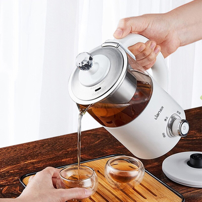 Mini-Glas-Blume-Tee-Töpfe elektrischer Wasserkocher perfekt für Hochzeitsgeschenke Brautfeiern