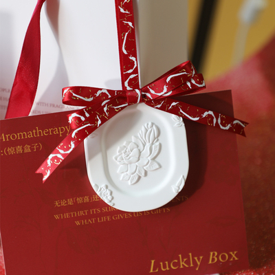 Kundenlogo Jahr Flameless Aromatherapie Geschenk Set perfekt für Reisebüros Geschenke