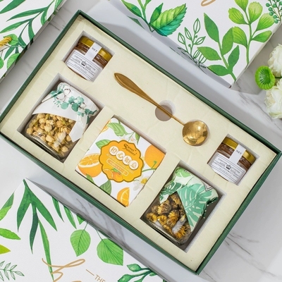 Reisebüros Lieblings-Blumentee-Geschenk-Box von Hand Geschenk Wald-Serie für Festivals