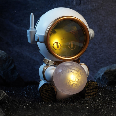 Abschlussfeier Katze Astronaut Dekoration für den Weltraum Miau Atmosphäre Lichtfest Geschenk
