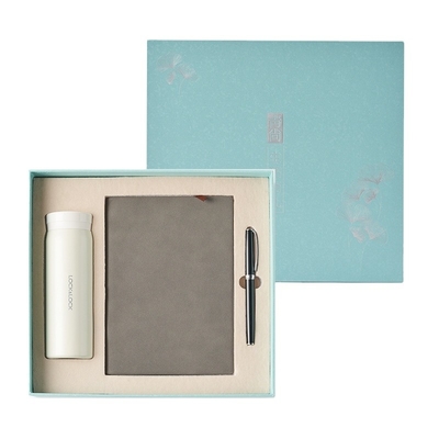 Business Set für Landwirtschaft Schloss Thermos-Taschen-Stift und tragbares Notebook Anpassbar