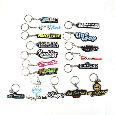 Custom Logo Soft PVC Schlüsselkette für jede Szene Nutzung Szenarien Aktionen