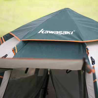 Kundenlogo Sechsseitiges Zelt vollautomatisch und Sonnenschutzmittel für Outdoor-Aktivitäten