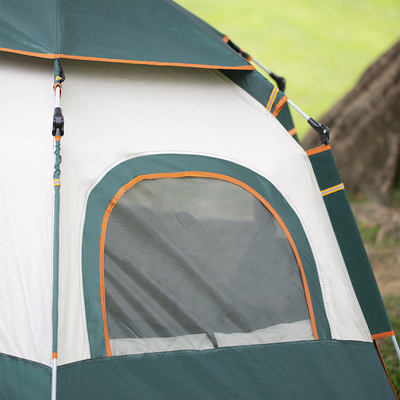 Kundenlogo Sechsseitiges Zelt vollautomatisch und Sonnenschutzmittel für Outdoor-Aktivitäten