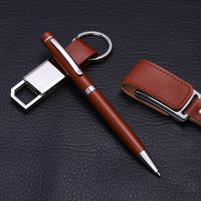 UV-Druck Erinnerungs-Souvenir-Geschenk Kreativ Schlüsselkett USB-Laufwerk Signatur-Stift-Set