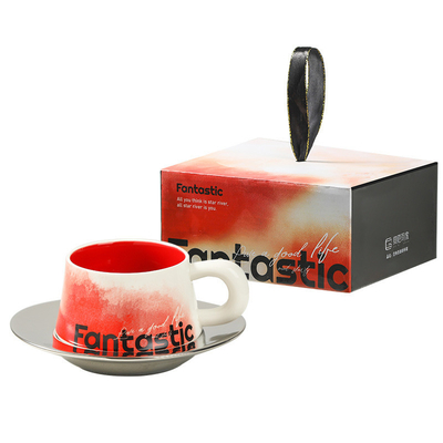 Kapazität Wasserbecher Große Latte-Art-Tasse in der Fantesi-Serie für maßgeschneiderte Geschenke