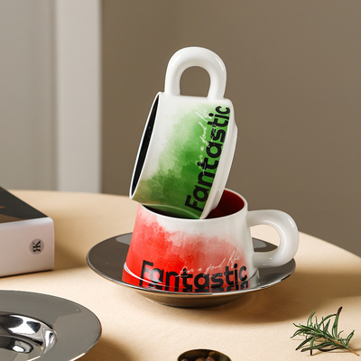 Kapazität Wasserbecher Große Latte-Art-Tasse in der Fantesi-Serie für maßgeschneiderte Geschenke