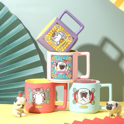 UV-Druck -Chic Mug Creative Co Keramik-Tasse perfekt zum Segnen von Gedenkgeschenken