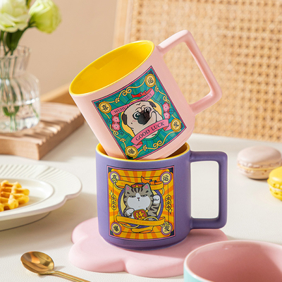 UV-Druck -Chic Mug Creative Co Keramik-Tasse perfekt zum Segnen von Gedenkgeschenken
