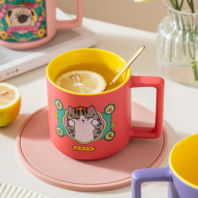UV-Druck -Chic Mug Creative Co Keramik-Tasse perfekt zum Segnen von Gedenkgeschenken