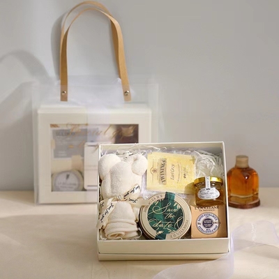 UV-Druck Kleine Bärentowel Geschenkbox Set für Geschäftsgeschenke von High Sense Company