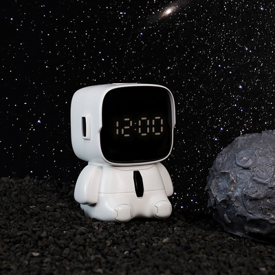 2 Farbgrafik Drucken Cute Fun Robot USB Desktop Digital Timer für Unternehmen Geschenk