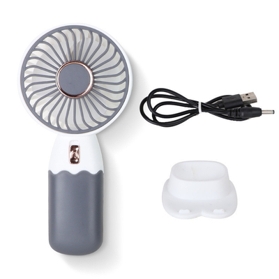 Creative Cartoon Mini Handheld Kühlung Kleiner Ventilator Portabler USB-Ladestand Kleiner Ventilator 2024 Ramadan Produkt