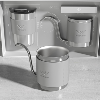 300 ml 340 ml handgebrühte Töpfe für Mitarbeiterleistungen