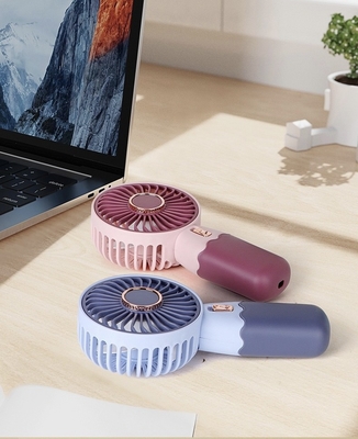 Creative Cartoon Mini Handheld Kühlung Kleiner Ventilator Portabler USB-Ladestand Kleiner Ventilator 2024 Ramadan Produkt