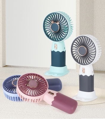 Creative Cartoon Mini Handheld Kühlung Kleiner Ventilator Portabler USB-Ladestand Kleiner Ventilator 2024 Ramadan Produkt