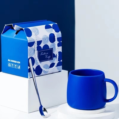 Benutzerdefiniertes Logo akzeptiert Geful Home Klein Blauer Becher Farbe Boxrac zum Jahresanlass