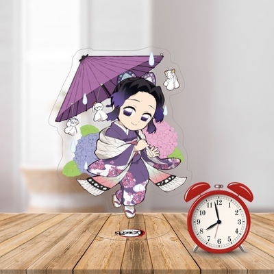 Ghost Slayer Blade Akryl Standing Card für Studenten Anime Desktop Cartoon Souvenir