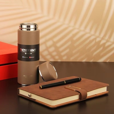 304 Edelstahl Kuandi 5076 Füllfederhalter und Notebook isolierte Tasse für unterwegs