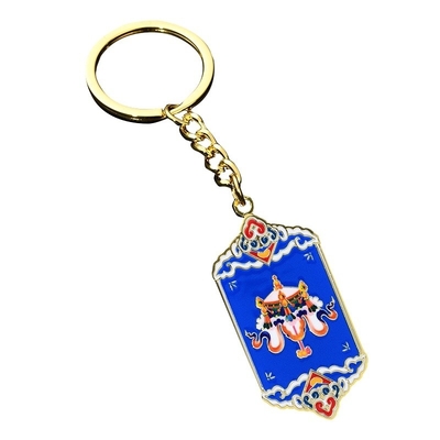 Zinklegierung Carabiner Schlüsselkettchen mit Kundenlogo und Gravure-Druck