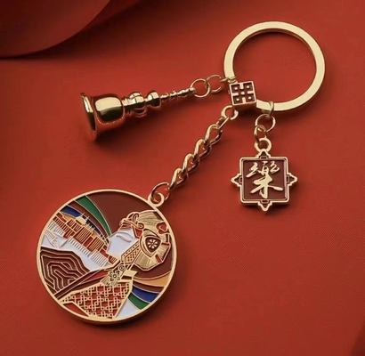 Zinklegierung Carabiner Schlüsselkettchen mit Kundenlogo und Gravure-Druck