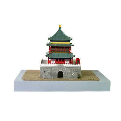 Xi'an Glockenturm 3D Papier Skulptur Puzzle für Gehirn bewegende kulturelle und kreative Geschenk