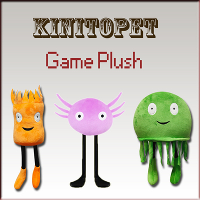 Farbenfrohe KinitoPet Plush Elektronische Haustier Salamander Puppe Horror Monster Spiel Plush Spielzeug 2024
