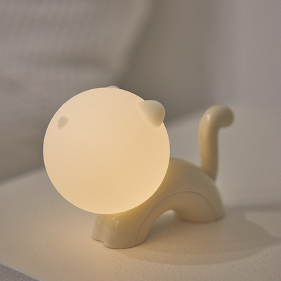 8Meow Meow Nachtlicht Pat Licht Seidenbildschirmdruck für Grafikversicherungskunden