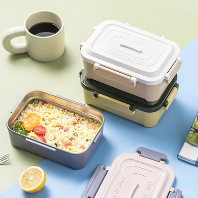 304 Edelstahl Versiegelte Lunchbox Einfach zu versiegeln und für die Leistungen der Mitarbeiter tragbar