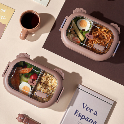 Edelstahl Isolierte Lunchbox für Kindertag Geschenk 2 Farbgrafik Druck