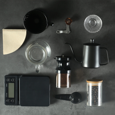 Präsentation Geschenksatz Stil Reise Kaffeesatz Tragbare Außenkaffeeausrüstung Geschäftsgeschenk