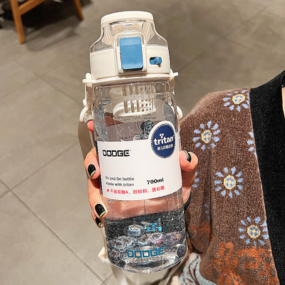 Dodge Sommer Tritan Wasserflasche Großkapazität 700/900ml für gemeinnützige Organisationen